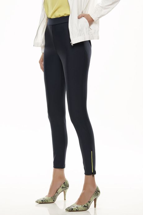 calça montaria azul marinho