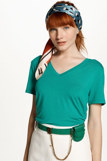 blusa verde oliva feminina